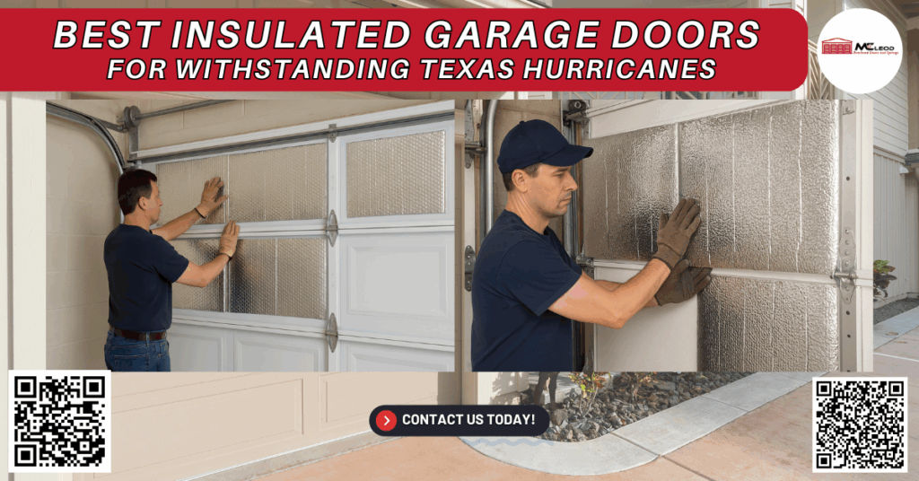 Best Insulated Garage Doors for Withstanding Texas Hurricanes - Mcleod Overhead Doors and Springs