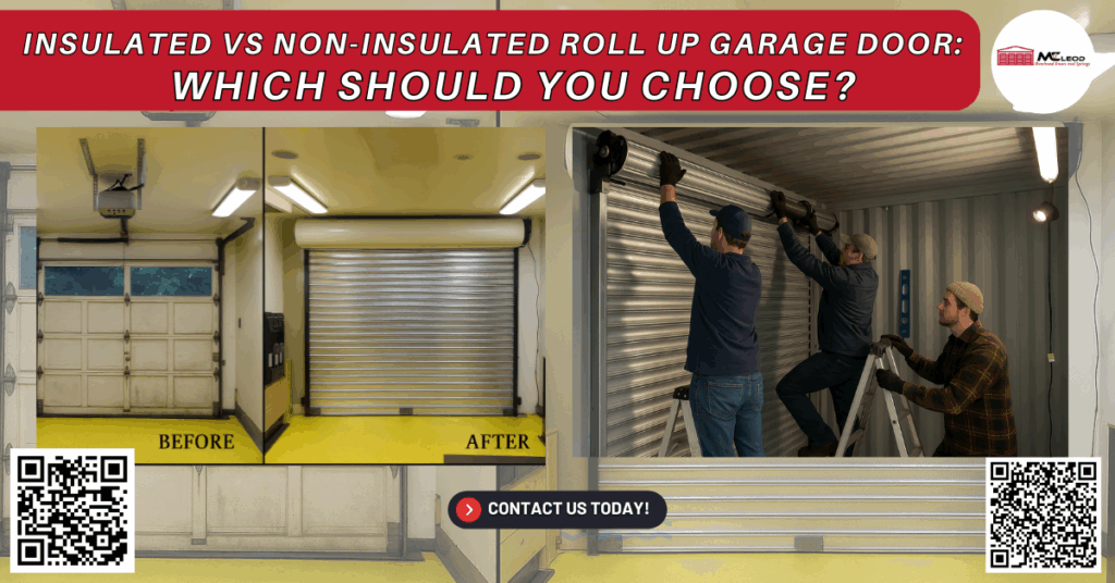 Manual vs Automatic Roll-Up Garage Door: Which Suits Your Lifestyle? - Mcleod Overhead Doors and Springs