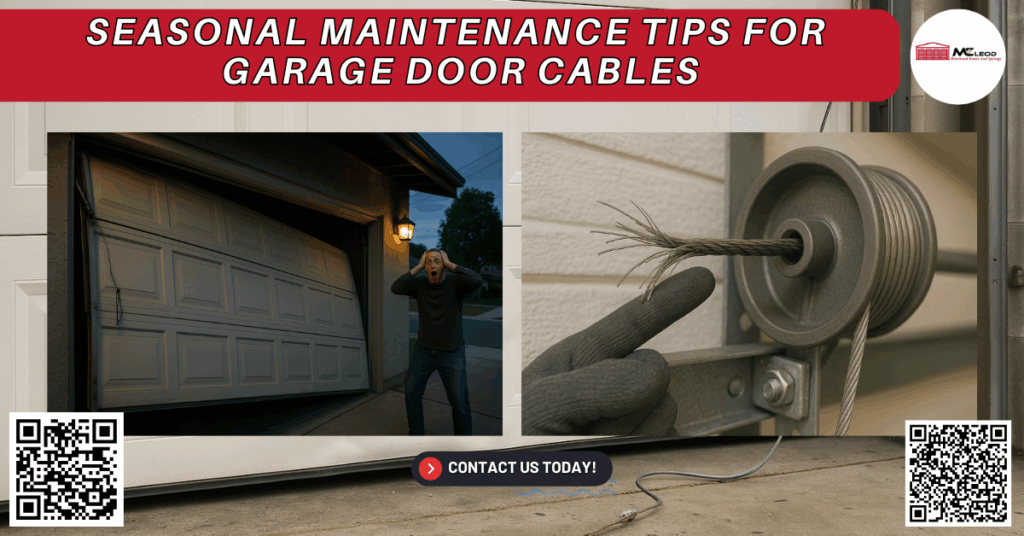 Seasonal Maintenance Tips for Garage Door Cables - Mcleod Overhead Doors and Springs