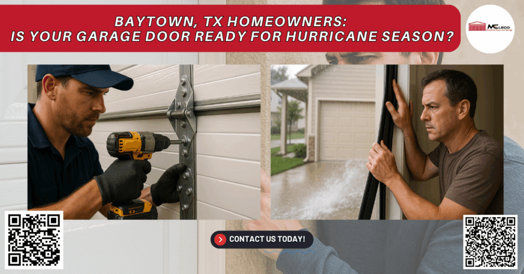 Baytown, TX Homeowners: Is Your Garage Door Ready for Hurricane Season? - Mcleod Overhead Doors and Springs