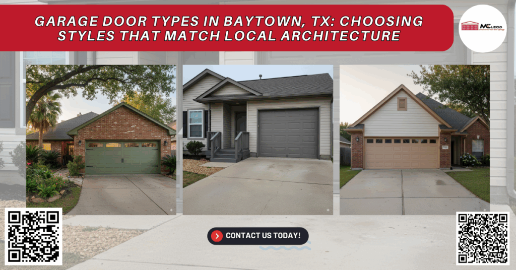 Baytown, TX Garage Door Maintenance: Keep Your System Safe and Secure - Mcleod Overhead Doors and Springs